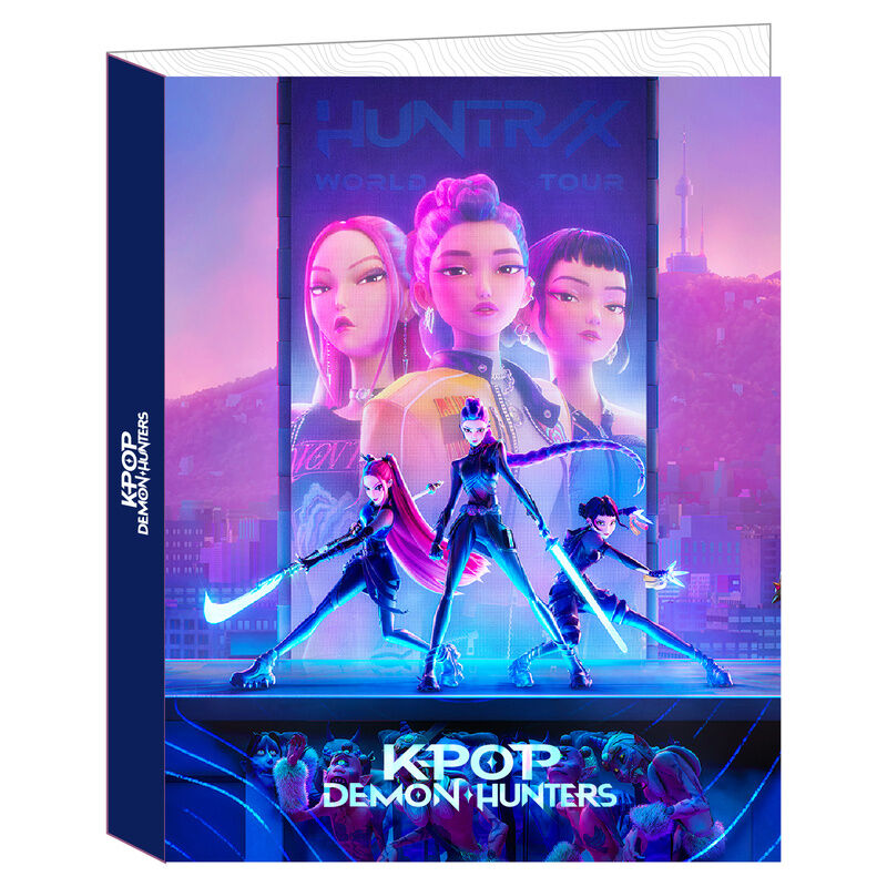 carpeta 4 anillas kpop 